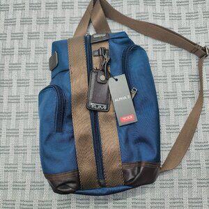 NWT Tumi Alpha Bravo Monterey Blue Anti-Theft Sling | Tactical Crossbody Bag